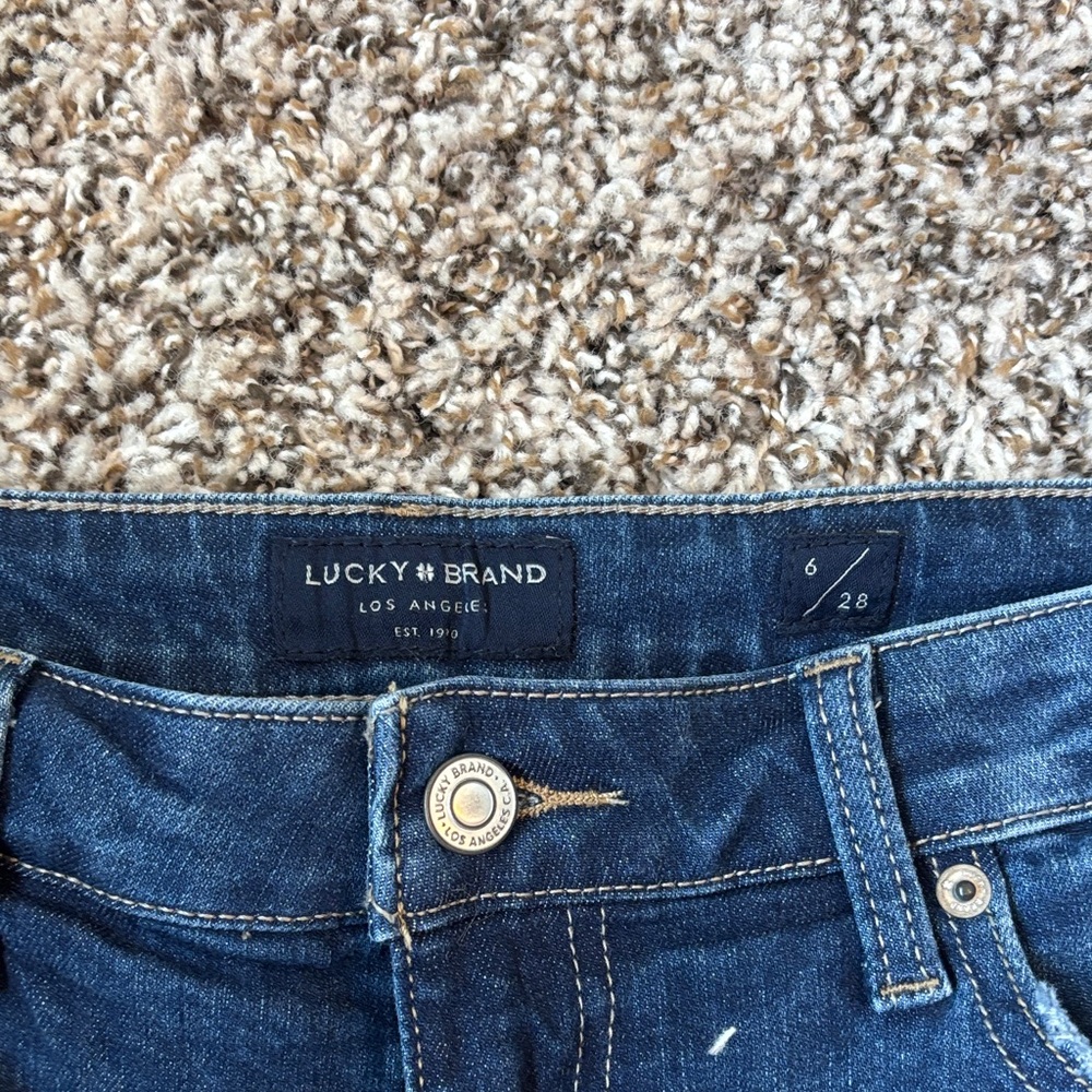 Lucky Brand Women's Blue Jean Shorts - Picture 2 of 4